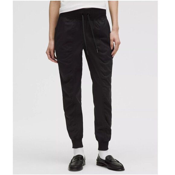 Lululemon Dance Studio Mid-Rise Jogger Full Length 28" Size 8 Black - Picture 1 of 11